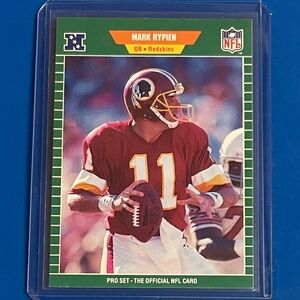 Mark Rypien #434 1989 Pro Set Football Trading Card